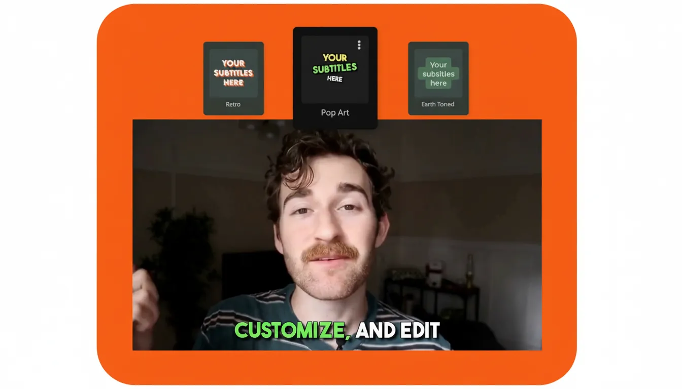 Kapwing online subtitle editor with AI caption generation